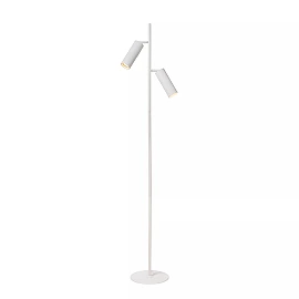 CLUBS floor lamp 2xGU10 white (Lucide)