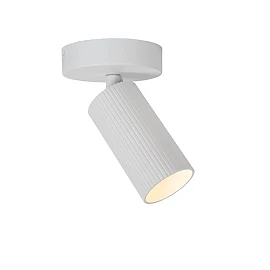 CLUBS ceiling spotlight 1xGU10 white (Lucide)