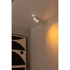 CLUBS ceiling spotlight 1xGU10 white (Lucide)