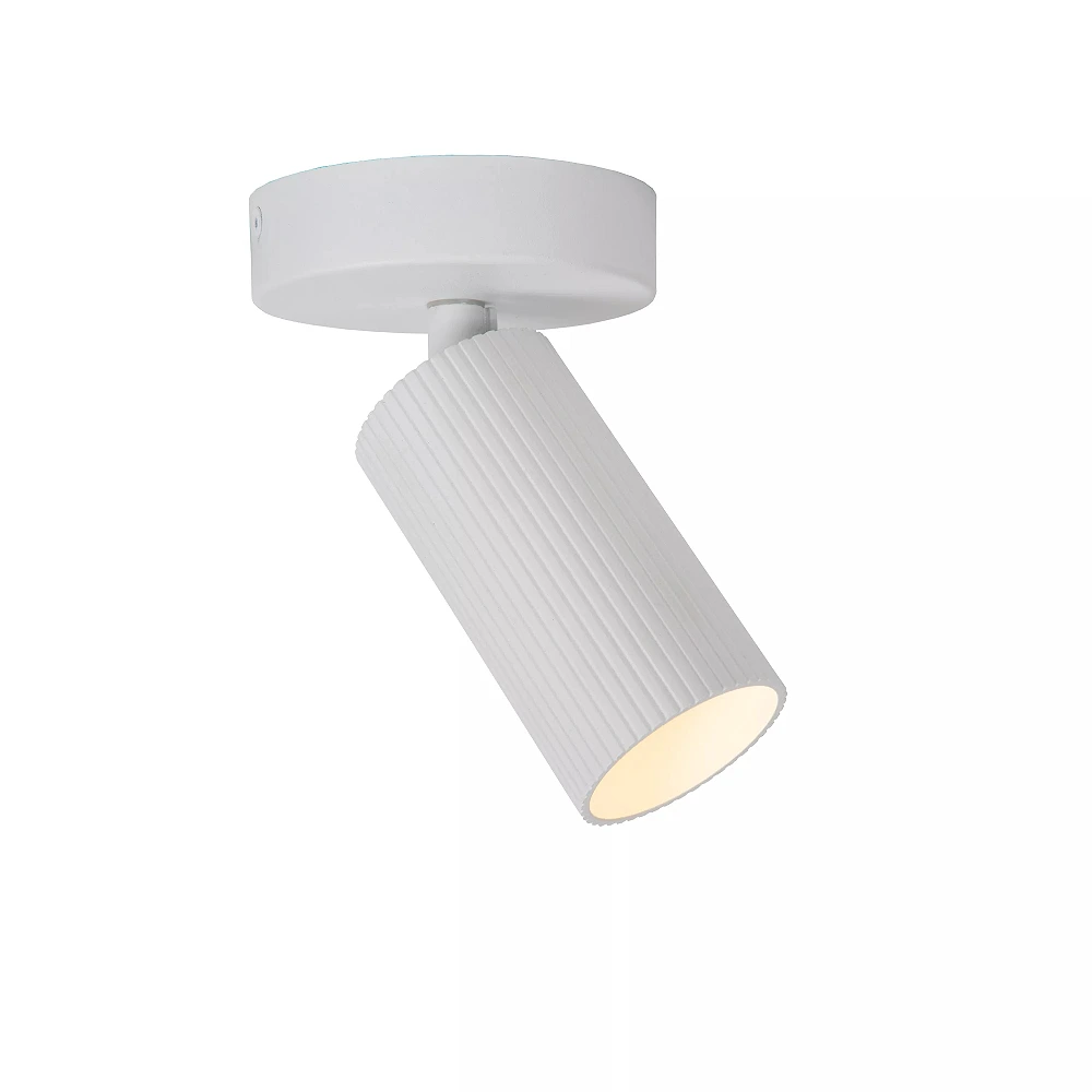CLUBS ceiling spotlight 1xGU10 white (Lucide)