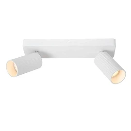 CLUBS ceiling spotlight 2xGU10 white (Lucide)