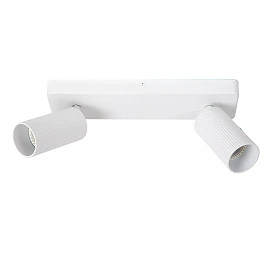 CLUBS ceiling spotlight 2xGU10 white (Lucide)
