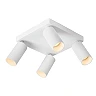 CLUBS ceiling spotlight 4xGU10 white (Lucide)