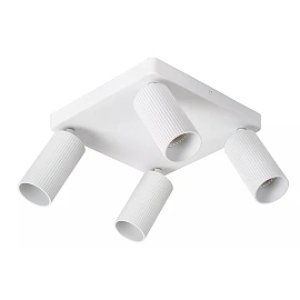 CLUBS ceiling spotlight 4xGU10 white (Lucide)