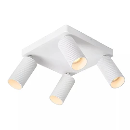 CLUBS ceiling spotlight 4xGU10 white (Lucide)