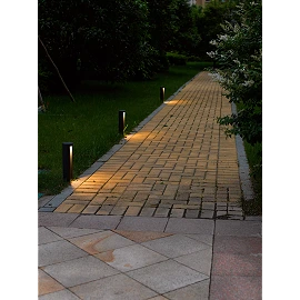 COMBO bollard light LED 1x9W 3000K black (Lucide)