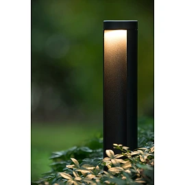 COMBO LED outdoor bollard light 1 x 9 W 3000K black (Lucide)