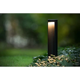 COMBO LED outdoor bollard light 1 x 9 W 3000K black (Lucide)