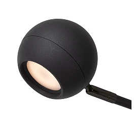 COMET rechargeable LED desk lamp 3W 2700K black (Lucide)