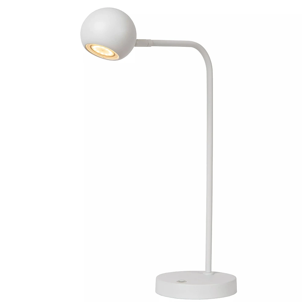 COMET rechargeable LED desk lamp 3W 2700K white (Lucide)