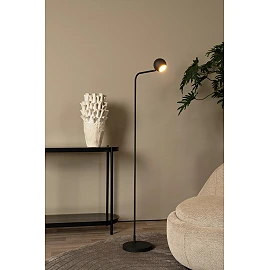 COMET rechargeable LED floor lamp 3W 2700K black (Lucide)