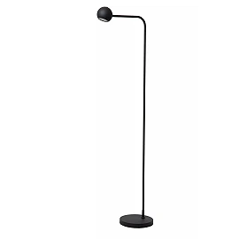 COMET rechargeable LED floor lamp 3W 2700K black (Lucide)