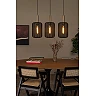 CORINA Pendant light 3xE27 black (Lucide)