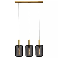 CORINA Pendant light 3xE27 black (Lucide)