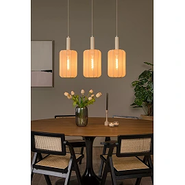 CORINA Pendant light 3xE27 cream (Lucide)