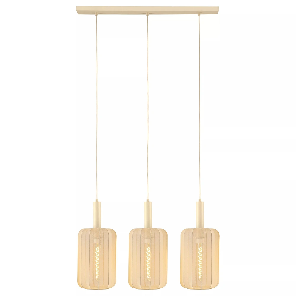 CORINA Pendant light 3xE27 cream (Lucide)