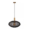 CORINA Pendant light Ø50 cm 1xE27 black (Lucide)