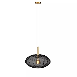 CORINA Pendant light Ø50 cm 1xE27 black (Lucide)