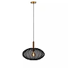 CORINA Pendant light Ø50 cm 1xE27 black (Lucide)