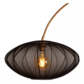 CORINA Arc floor lamp 1xE27 40W Black (Lucide)