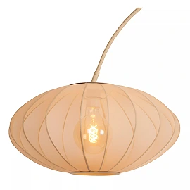 CORINA Arc floor lamp 131x55 cm E27 cream (Lucide)