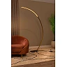 CURVE lokveida LED stāvlampa 15 W 2700K zelta/misiņa (Lucide)