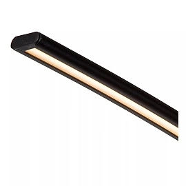 CURVE lokveida LED stāvlampa 15 W 2700K melna (Lucide)