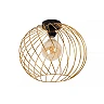 DANZA Flush ceiling light Ø40 cm 1xE27 matt gold / brass (Lucide)