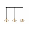 DANZA Pendant light 3xE27 matt gold / brass (Lucide)