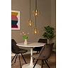 DANZA Pendant light Ø50 cm 3xE27 matt gold / brass (Lucide)