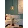 DANZA Pendant light Ø25 cm 1xE27 matt gold / brass (Lucide)