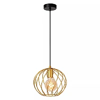 DANZA Pendant light Ø25 cm 1xE27 matt gold / brass (Lucide)