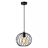 DANZA Pendant light Ø25 cm 1xE27 black (Lucide)