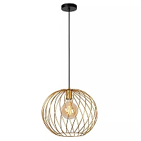 DANZA Pendant light Ø40 cm 1xE27 matt gold / brass (Lucide)