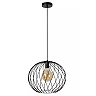 DANZA Pendant light Ø40 cm 1xE27 black (Lucide)