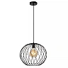 DANZA Pendant light Ø40 cm 1xE27 black (Lucide)