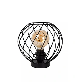DANZA Table lamp Ø25 cm 1xE27 black (Lucide)