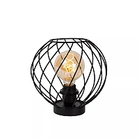 DANZA Table lamp Ø25 cm 1xE27 black (Lucide)