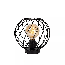 DANZA Table lamp Ø25 cm 1xE27 black (Lucide)