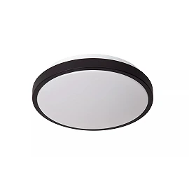 DASHER bathroom ceiling light with microwave motion sensor, integrated LED, 12 W, 700 lm, 2700 K, black (Lucide)