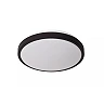 DASHER bathroom ceiling light with microwave motion sensor, integrated LED, 12 W, 700 lm, 2700 K, black (Lucide)