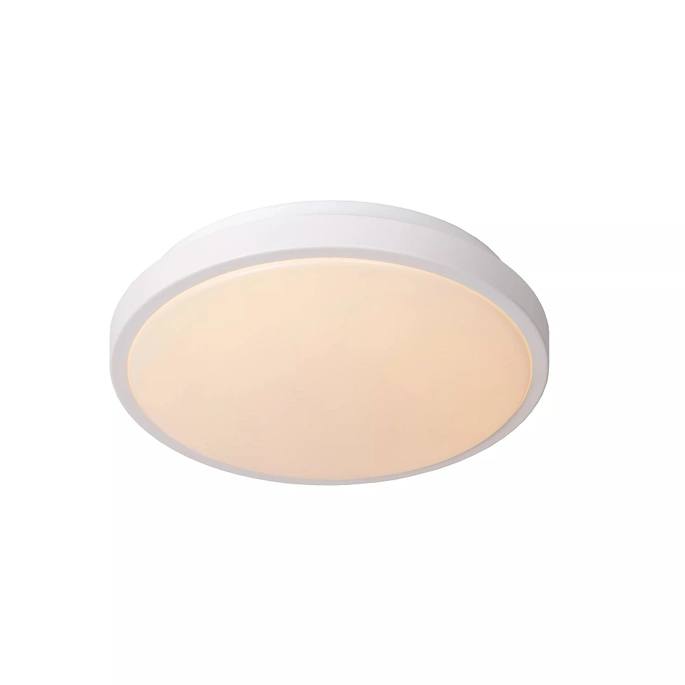 DASHER bathroom ceiling light with microwave motion sensor, integrated LED, 12 W, 700 lm, 2700 K, white (Lucide)