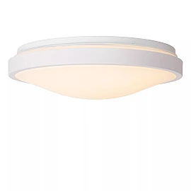 DASHER bathroom ceiling light Ø34.8 cm LED 18 W white (Lucide)