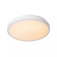 DASHER bathroom ceiling light Ø34.8 cm LED 18 W white (Lucide)