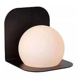 DAVY Wall light Bathroom 1x33W G9 IP44 Black (Lucide)