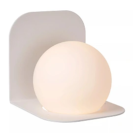 DAVY Wall light Bathroom 1x33W G9 IP44 White (Lucide)