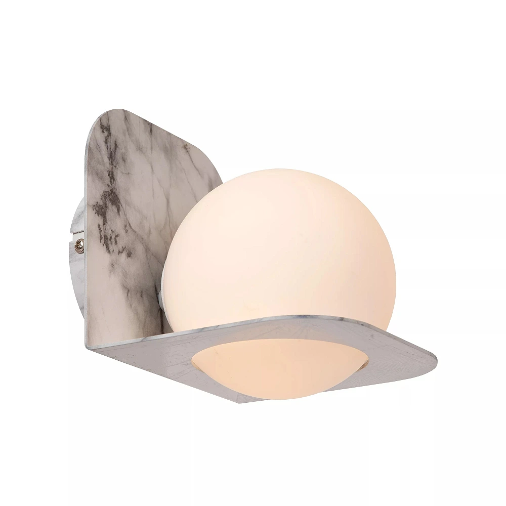 DAVY Wall light Bathroom 1x33W G9 IP44 Grey (Lucide)