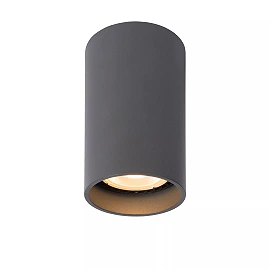 DELTO griestu prožektors Ø5,5 1 x 5 W GU10 dim-to-warm pelēks (Lucide)