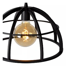 Piekarama lampa DIKRA 2xE27 60W melna (Lucide)
