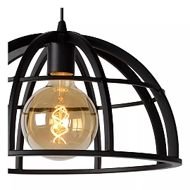 Piekarama lampa DIKRA Ø40 cm 3xE27 60W melna (Lucide)